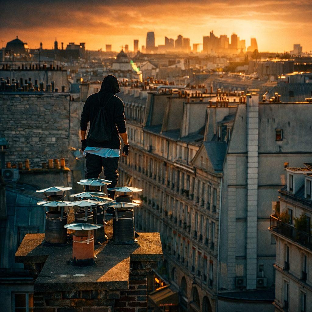 Skyline — Coucher de Soleil